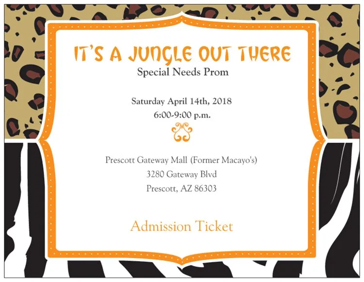 2018 Special Needs Prom event